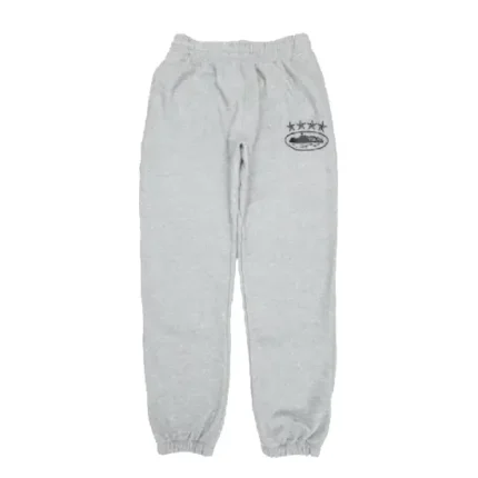 Corteiz 4Starz Alcatraz Sweatpants Gray 2