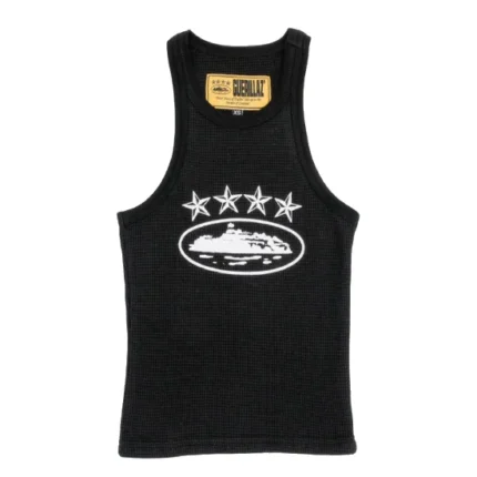 Corteiz 4Starz Alcatraz Womens Tank Top Black