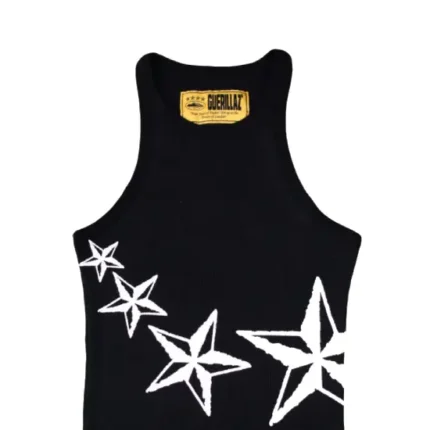 Corteiz 4Starz Motion Womens Tank Top Black 1