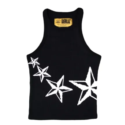 Corteiz 4Starz Motion Womens Tank Top Black