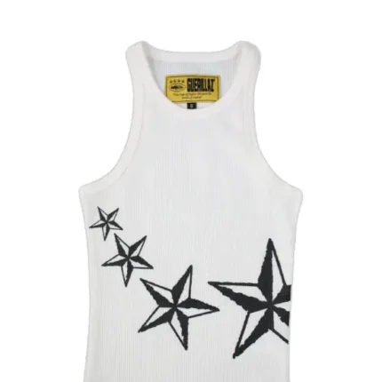 Corteiz 4Starz Motion Womens Tank Top White 1