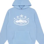 Corteiz 5 Starz Alcatraz Hoodie Baby Blue 1