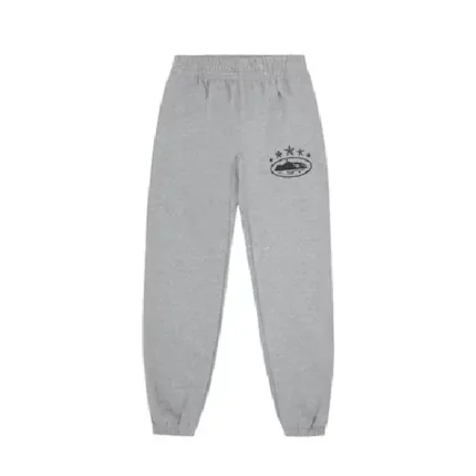 Corteiz 5 Starz Alcatraz Sweatpants Grey 2