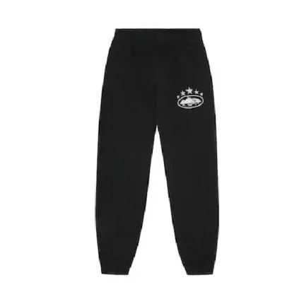 Corteiz 5 Starz Sweatpants Black 2