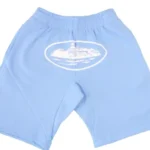 Corteiz Alcatraz Shorts Baby Blue (1)