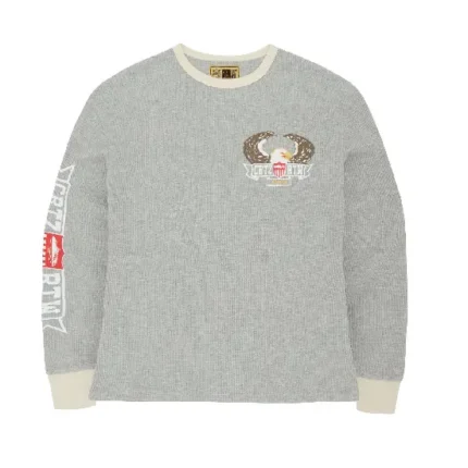 Corteiz Dipset Eagle Sweatshirt Grey 1