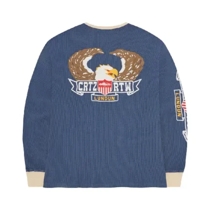 Corteiz Dipset Eagle Sweatshirt Royal Blue (2)