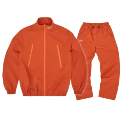 Corteiz Gutta Wasserdichter Tracksuit Burnt Orange 3