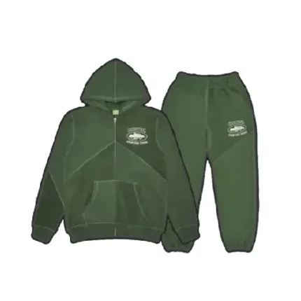 Corteiz Superior V2 Tracksuit Forrest Green 4